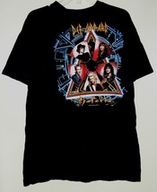 Def Leppard Concert Tour T Shirt Vintage 1988 Hysteria - £128.86 GBP