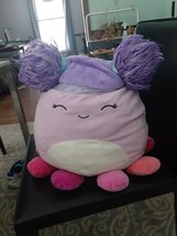 KellyToy Squishmallow 20&quot; Squish Doo Jeanne the Pink Octopus W/Purple Hair - $17.75