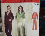 McCall&#39;s M9178  Misses&#39; Jackets And Pants         Size  XS-S-M-L-XL - $6.24