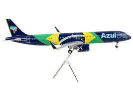Airbus A321neo Commercial Aircraft Azul Linhas Aereas Dark Blue Brazil Flag Live - £87.74 GBP
