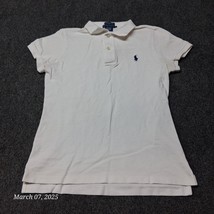Ralph Lauren The Skinny Polo Shirt Teen Youth Medium White - $21.34 CAD