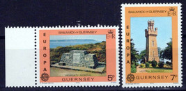 Guernsey 161-162 MNH Europa Cept Architecture Zayix Stamps 0225S0431M - $1.35