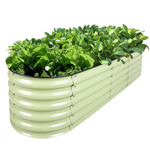 17&quot; Tall, 12-in-1 Galvanized Garden Beds - £97.54 GBP