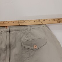 Averroe RN#40787 Women's Tan/Beige Cotton Rear Zip & Slit Denim Skirt Size 16 image 6