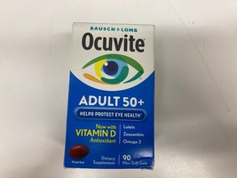 Bausch+Lomb Ocuvite Adult 50+ Eye Vitamin Supplement - 90 softgels 10/24 - £14.50 GBP