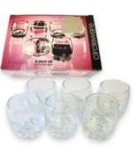 Elegant Heavy Base Circleware Shot Glasses Set of 6  Original Box Excell... - €8,67 EUR