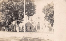 Cortland New York Primo Presbiteriano Chiesa ~Pietra~ Vero Foto Cartolina 1908 - £6.71 GBP