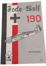 Focke Wulf 190 &quot;Wurger&quot; by Eberhard Weber &amp; Uwe Feist 1968 - $5.89