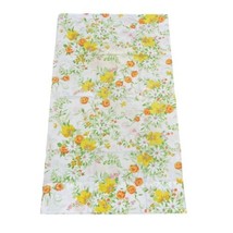 Vintage JCPenney Orange And Yellow Floral Pillowcase Cottagecore Grandma... - $14.01