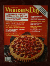 WOMANs DAY Magazine July 10 1978 Creamy Cherry Tart Camping Fashion Vests - £7.79 GBP