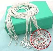 10pcs/lot Promotion! Wholesale 925 Silver Necklace, Silver Fine Jewelry Chain 1m - $25.52