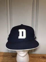 NFL Dallas Cowboys Football Embroidered &quot;D&quot; Hat/Cap Onfield Reebok 7 1/4 Wool - £15.17 GBP