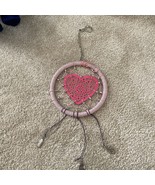 5.5&quot; Heart Dream Catcher: dreamcatcher handmade, charms, hanging - €9,16 EUR