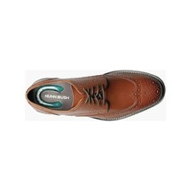 Nunn Bush Nelson Wingtip Oxford Dress Shoes Leather Cognac 84525-221 image 5