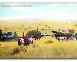 Harvesting an Oregon Grain Crop UNP DB Postcard W17 - $3.91