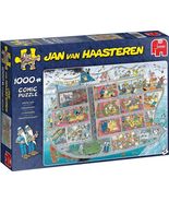 NEW Jumbo Jigsaw Puzzle 1000 Pieces 20021 Jan van Haasteren Cruise Ship - $26.25