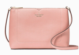 New Kate Spade Harlow Pebble Leather Crossbody Tea Rose with Dust bag included - £83.44 GBP