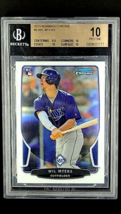 2013 Bowman Chrome #2 Wil Myers RC Rookie Tampa Bay Rays BGS 10 Pristine - £33.43 GBP