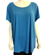 Lucy Blue Short Sleeve Workout Tee Size 3X NWT - €16,07 EUR