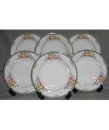 Set (6) Mikasa California HARVESTVILLE PATTERN Rimmed Soup Bowls - $49.49