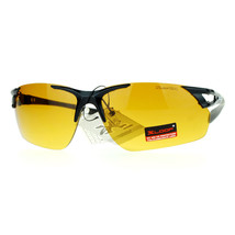 HD High Definition Lens Sunglasses Rimless Rectangular Sports Frame UV 400 - £8.80 GBP