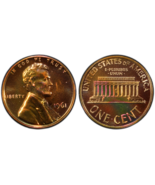 Toned 1961 PR 67 RB Abraham Lincoln Memorial Cent PCGS Graded Certified ... - $153.68 CAD