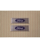 68-77 Bronco 64-66 Mustang Aluminum Door Sill Step Plate Decals Emblems ... - $252.59 MXN