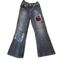 Copper Key Jeans Girls Size 4 Patchwork Denim Blue - $15.99