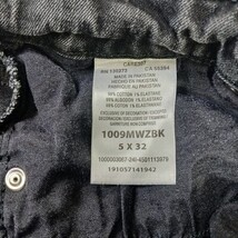 Wrangler 1009MWZBK Women's Cotton Blend Black Bootcut Denim Jeans Size 5 (26×30) image 5