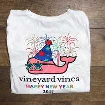 Vineyard Vines 2017 New Years Long Sleeve Tee Small - £13.02 GBP