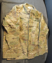 2017 Multicam U.S. Army Uniform Jacket Coat W/ 25TH Infantry Unit Patch Medium - £23.28 GBP