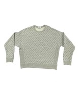 Champion Reverse Weave Sweatshirt Oxford Grey All Over Logo Diagonal Pri... - €15,46 EUR