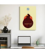 Movie Poster The Martian Canvas Decorative Interior Framed Painting - $16.99