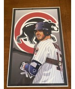 Cubs Kris Bryant 2016 POSTER 7 11 X 17 Vibrant MLB Chicago - £65.20 GBP