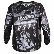 New HK Army Paintball HSTL Line Playing Jersey - Charcoal Black/Gray - Small S - £50.15 GBP