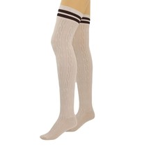 Women&#39;s Thigh High Knitted Socks - Over Knee Long Boot Socks, 1 Pair - $9.59