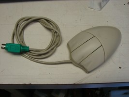 3 Button PS/2 Mouse Model GM-203P corded ball type - £5.32 GBP