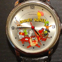 Vintage Armstrong Looney Tunes Watch Back in Action Bugs Bunny &amp; Friends... - $122.76