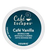 Cafe Escapes Cafe Vanilla, Keurig K-Cup Pod, 72 Count - Bulk Box - $28.49