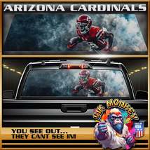 Arizona Cardinals - Truck Back Window Graphics - Customizable - £46.38 GBP+