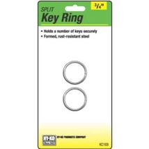 HY-KO PROD Split Key Ring, 2 Pack, 3/4&quot; (KC103) - $19.58