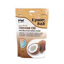 Primal Elements Salt Foot Soak - COCONUT OIL, 16 Oz. - £5.86 GBP