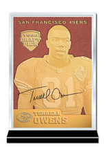 1996 NFL Terrell Owens Sf 49ers Draft Pick Gefühl Die Spiel 23K Gold Rookie Card - £8.33 GBP