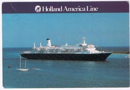 Holland Netherlands Postcard Holland America Line SS Noordam - £2.40 GBP