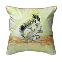 Betsy Drake Baby Squirrel Extra Large Zippered Pillow 22x22 - £63.30 GBP