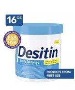 Desitin Daily Defense Baby Diaper Rash Cream 13% Zinc Oxide Barrier Crea... - $377.62 MXN