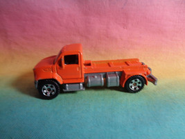 2006 Mattel Matchbox Orange &amp; Gray Utility Truck Made in Thailand - as is - $2.95