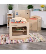 Flash Furniture Hercules Children&#39;s Wooden Kitchen Stove for Stove, Natu... - £252.63 GBP
