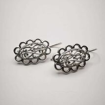 Vintage Women's Earrings "Light Joy" 925 Sterling Silver, Jewelry - $128.00