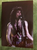 Kiss Paul Stanley singing in concert photo No Makeup 3 x 5 - $7.98